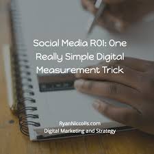 Social Media Roi One Really Simple Digital Measurement