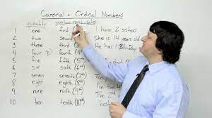 Maybe you would like to learn more about one of these? Cardinal And Ordinal Numbers First Second Third Fourth Youtube