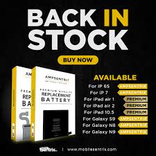 Ampsentrix Battery Replacement For Cell Phones Lithium Ion Batteries Replacement Battery
