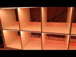 Sound Activated Led Light Strips Ikea Expedit Youtube Led Light Strips Led Lights Ikea Expedit