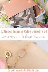Avis Atelier Emma Chloe Octobre 2020 Bracelet Panacea Emma Et Chloe Createur De Bijoux Bracelet
