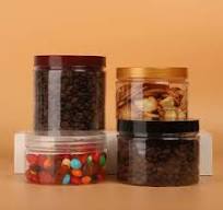 240ml Clear Plastic Jars - Durable & Versatile Packaging