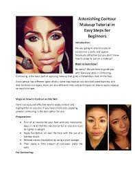 In this step by step tutorial, you will learn the correct order and ways of ⭐how to apply makeup ⭐ like a pro. Astonishing Contouring Makeup Tutorial In Easy Steps For Beginners