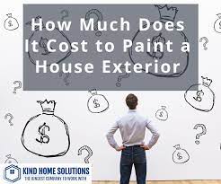 How Much Does It Cost To Paint A House Exterior Exterior Painting Cost