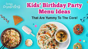 Elegant dinner party menu ideas. Menu Planning For Your Kid S Birthday Party Ideas And Tips Youtube