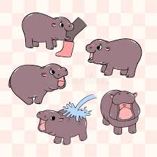 Moo Deng Stock Illustrations – 136 Moo ...