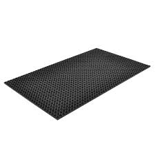 Bar kitchen floor mat anti fatigue rubber drainage black hexagonal 36 x 24. Notrax T25s0035bl Apex Challenger Anti Fatigue Floor Mat 3 X 5 Rubber Black