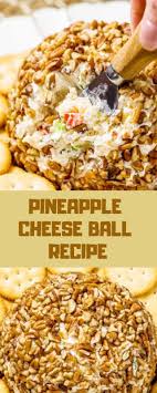 Pineapple Cheese Ball Delicious Kraft Recipes Kraft Recipes Cheese Ball Cheese Ball Recipes