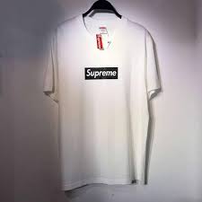 Hot Supreme White Letter Black Box Logo White Tee And New Socks Hosiery Online For Sale