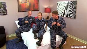 Congratulations, you've found what you are looking two girls gangbanged by the navy ? Bethany Anne Girl In Uniform Fucks With Two Men In A Room Blackhunter Peekvids