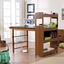 The drop leaf top can accommodate a small sewing machine, a laptop, or can be used for craft projects. 16 Crafting Table With Storage To Indulge In Creativity Home Design Lover
