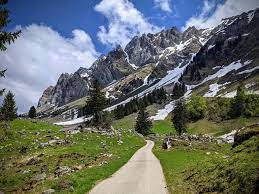 Gallen and appenzell ausserrhoden in switzerland. Schwagalp 1300 M