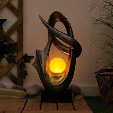Terrasse, garten und balkon bilden im sommer den lebensmittelpunkt. Etc Shop Led Dekolicht Led Solar Deko Aussen Lampe Feuer Effekt Garten Terrassen Beleuchtung Design Leuchte Silber Online Kaufen Otto