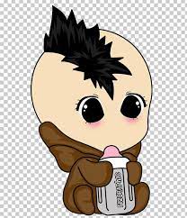 Infant Cartoon Punk Rock Png Art Boy Carnivoran Cartoon Cat Cartoon Punk Rock Rock