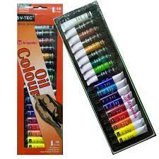 Di pasaran cat akrilik hadir dalam berbagai merk, seperti liquitex. V Tec Artist Series Oil Colours Set 18x12ml Cat Minyak Vtec Set 18 Shopee Indonesia