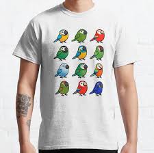 Camisetas: Guacamaya Roja Linda