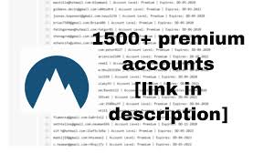 Nordvpn Accounts Free Premium Cracked Accounts August 2020 Accounting Best Vpn Nord