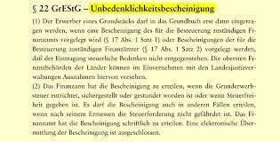 Unbedenklichkeitsbescheinigung (außenwirtschaftsverordnung), gemäß § 58 außenwirtschaftsverordnung. Was Ist Eine Unbedenklichkeitsbescheinigung Kanzlei Franz