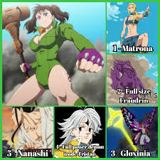 Diane runs the gauntlet, how far does she go? : r/NanatsunoTaizai