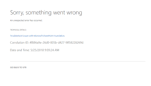 After reinstalling spotify this morning because i wiped my phone, i've been getting the message sorry, something went wrong. Problem On Accessing Allitems Aspx Sorry Something Went Wrong Sharepoint Stack Exchange