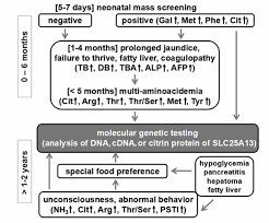 Figure 2 Flow Chart For Diagnosis Of Citrin Deficiency