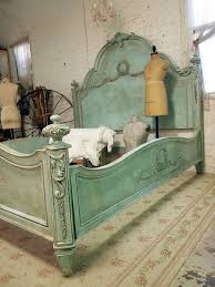 Chalk Painted Bed Painted Cottage Furniture Beautiful Furniture