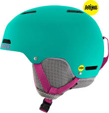 giro crue mips kids snowboard ski helmet xs matte marine