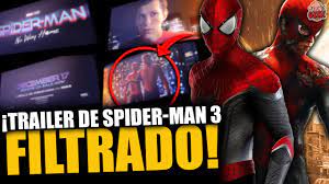 Sin camino a casa) se habría filtrado en internet antes de su inminente estreno. Trailer De Spiderman No Way Home Filtrado Spiderman 3 Spiderverse Youtube