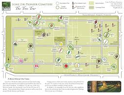 Few american cities can match the youthful spirit of portland, the city of roses. Dan Coe Carto Lone Fir Cemetery Tree Identification Maps