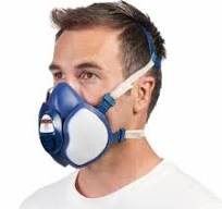3M™ Mondmasker met geïntegreerde filters 4255+, A2P3 ...
