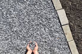 Mini Slate Chips Farmhouse Landscaping Wooded Landscaping Landscape Design