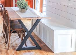This classically styled kitchen table or island base works well in both contemporary and historical settings. Diy Dining Table The Easy Way Christina Maria Blog