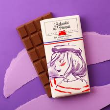 Tablette De Chocolat Au Lait Bio Illustree Par Maud Begon Chocolat Au Lait Tablette De Chocolat Chocolat