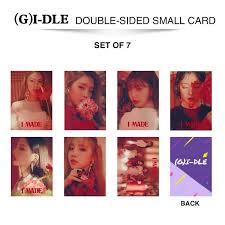 Senorita is different from many other kpop songs in that it's very restrained in the verses while it's allowed to move more melodically in the chorus. Kpop Gidle G I Dle G Idle Senorita I Made Album Lomo Cards K Pop New Fashion Self Made Paper Photo Card Photocard Stationery Set Aliexpress