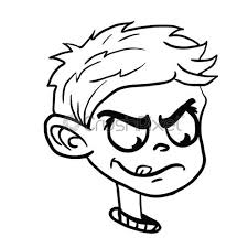 It was pretty popular in the 1960s, as i recall from my own childhood. Evil Boy Cartoon1 Black Stock Vector Crushpixel