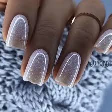 Pero, ¿cómo vestir el color sin arruinar el uñas blancas acrílicas con brillo. 140 Cute And Beautiful Glitter Nail Designs Ideas For Summer 21 My Easy Cookings Me February Nails Nail Designs Glitter White Nails