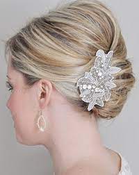 French Twist Hairstyles For Brides Bridal French Twist French Twist Hair Small Things Blog Medium Hair Styles