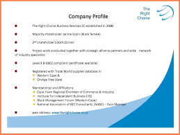 This template makes it easy to create one. Sample Company Profile Pdf Balancetree