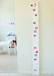 diy giant ruler growth chart delicious wordflux