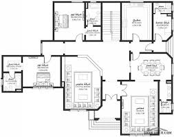 خرائط الفيلا Dh 09 07 غرف نوم 7 أبعاد المسكن 22 80م عرضx20 10م عمق Square House Plans Model House Plan My House Plans