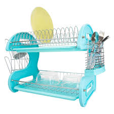 Maybe you would like to learn more about one of these? 2 Tier Plastic Dish Drainer Turquoise Overstock 28116777