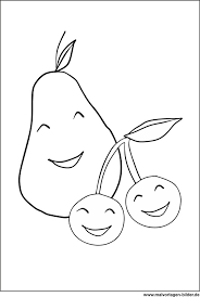 Birne Und Kirche Obst Ausmalbilder