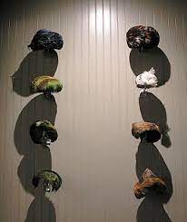Erin Martin Design Projects Hat Display Ladies Restroom Vintage Pictures