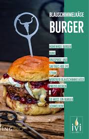 Blauschimmelkase Burger Mit Preiselbeeren Livingbbq De Rezept Blauschimmelkase Burger Lecker Burger Blauschimmelkase