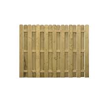 We'll answer all of your questions and give you personalized help from our knowledgeable vinyl fencing experts. Barrette 6 Ft X 8 Ft Pressure Treated Brown Spruce Pine Fir Shadow Box Fence Panel In The Wood Fence Panels Department At Lowes Com