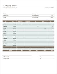 Biweekly Time Sheet