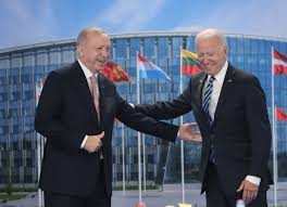In his speech, the turkish president highlighted that turkey has been a number one trade partner for georgia in the past 14 years, and the economic cooperation between the countries is expected to. Erdogan Biden Have Constructive Meeting At Nato Summit Daily Sabah