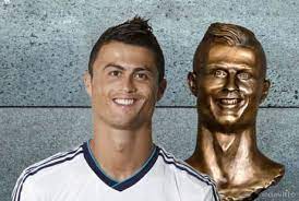 Cristiano Ronaldo Statue At Madeira Airport Is Replaced But People Prefer The Old One 9gag