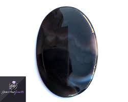 Beautiful Onyx Gemstone Oval Shaped Gemstone Black Color Gemstone Loose Cabochon Gemstone 151 Ct Gemstone By Gemsandjewells On Etsy Gemstones Beautiful Etsy