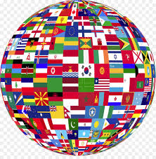 The national flag is the symbol or emblem of a country and therefore represents a country. Globe Cartoon